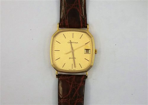 Oiritaly Watch Quartz Man Certina OR5036 Oro Watches